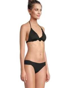 BECCA Colette Crochet Flower Halter Top Women's