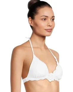BECCA Colette Crochet Flower Halter Top Women's
