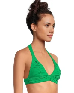 BECCA Color Code Mira Rouched Halter Top Women's