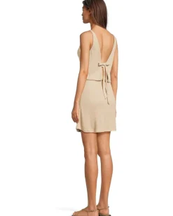 BECCA Gilded Cowl Neck Dress Women's