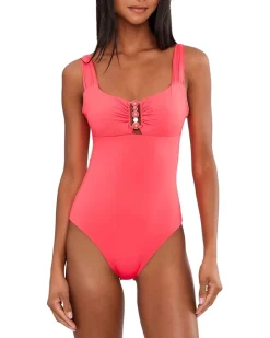 BECCA Marble Canyon Ariyah Plunge One-Piece Women's