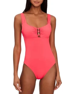 BECCA Marble Canyon Ariyah Plunge One-Piece Women's