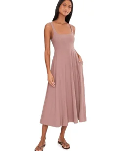 Beyond Yoga Featherweight At The Ready Square Neck Dress Women's