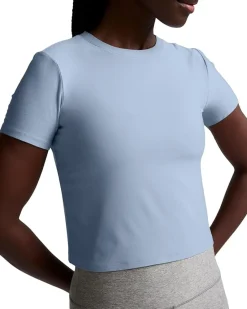 Beyond Yoga Featherweight Cropped Tee Women's
