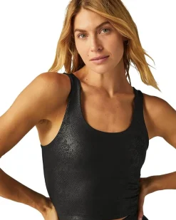 Beyond Yoga Powershine Sport+street Cropped Tank Women's
