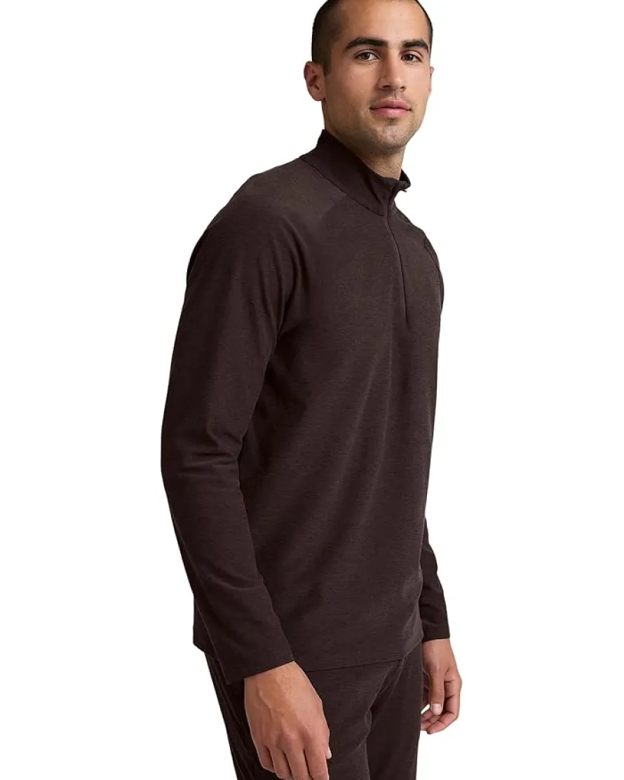 Beyond Yoga Spacedye Terrain Quarter Zip Pullover Men's