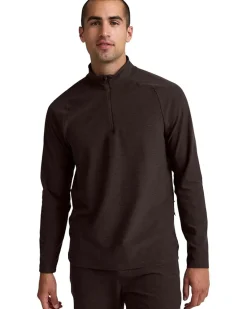 Beyond Yoga Spacedye Terrain Quarter Zip Pullover Men's