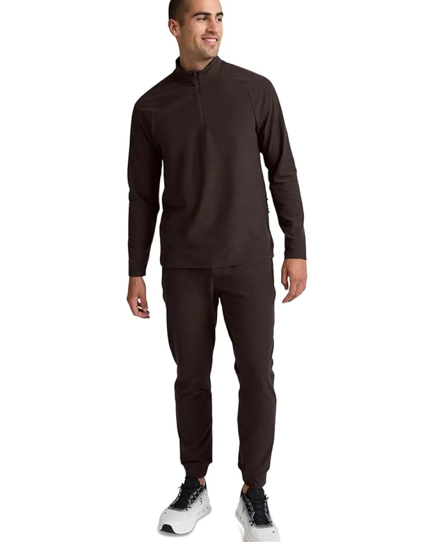Beyond Yoga Spacedye Terrain Quarter Zip Pullover Men's