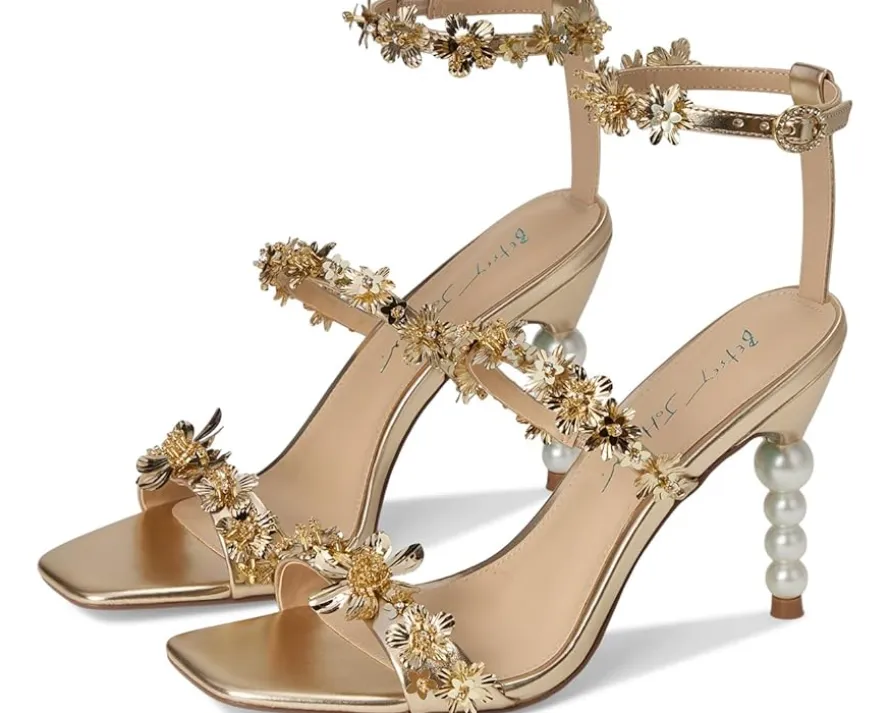 Blue by Betsey Johnson Lorra Heeled Sandals Women's
