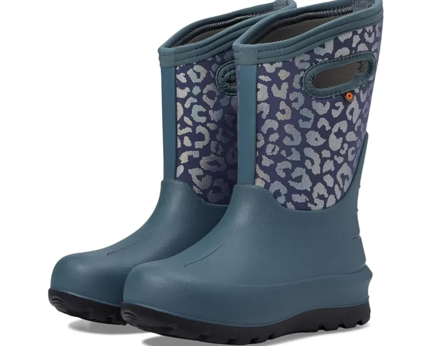 Bogs Kids Neo Classic Metallic Leopard (Toddler/Little Kid/Big Kid)