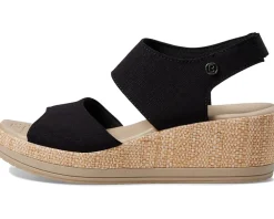 Bzees Reveal Ankle Strap Wedge Sandals Women's