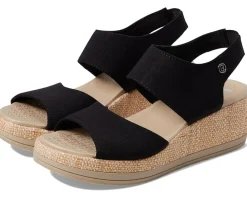 Bzees Reveal Ankle Strap Wedge Sandals Women's