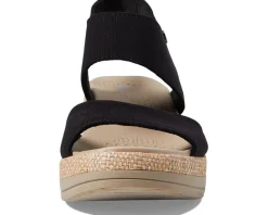 Bzees Reveal Ankle Strap Wedge Sandals Women's