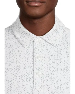 Callaway All Over Chev Printed Polo Men's