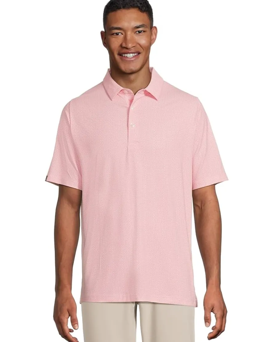 Callaway Chev Foulard Print Polo Men's