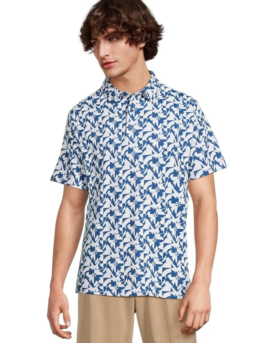 Callaway Layered Floral Polo Men's