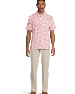 Callaway Layered Floral Polo Men's