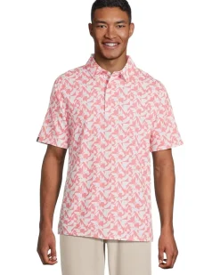 Callaway Layered Floral Polo Men's