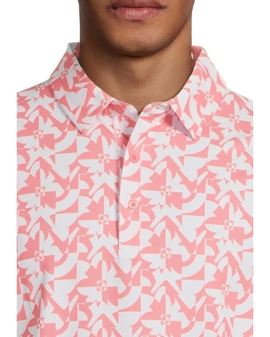 Callaway Layered Floral Polo Men's