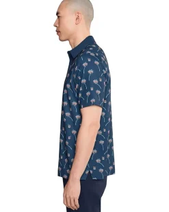Callaway Ombre Tropical Print Polo Men's