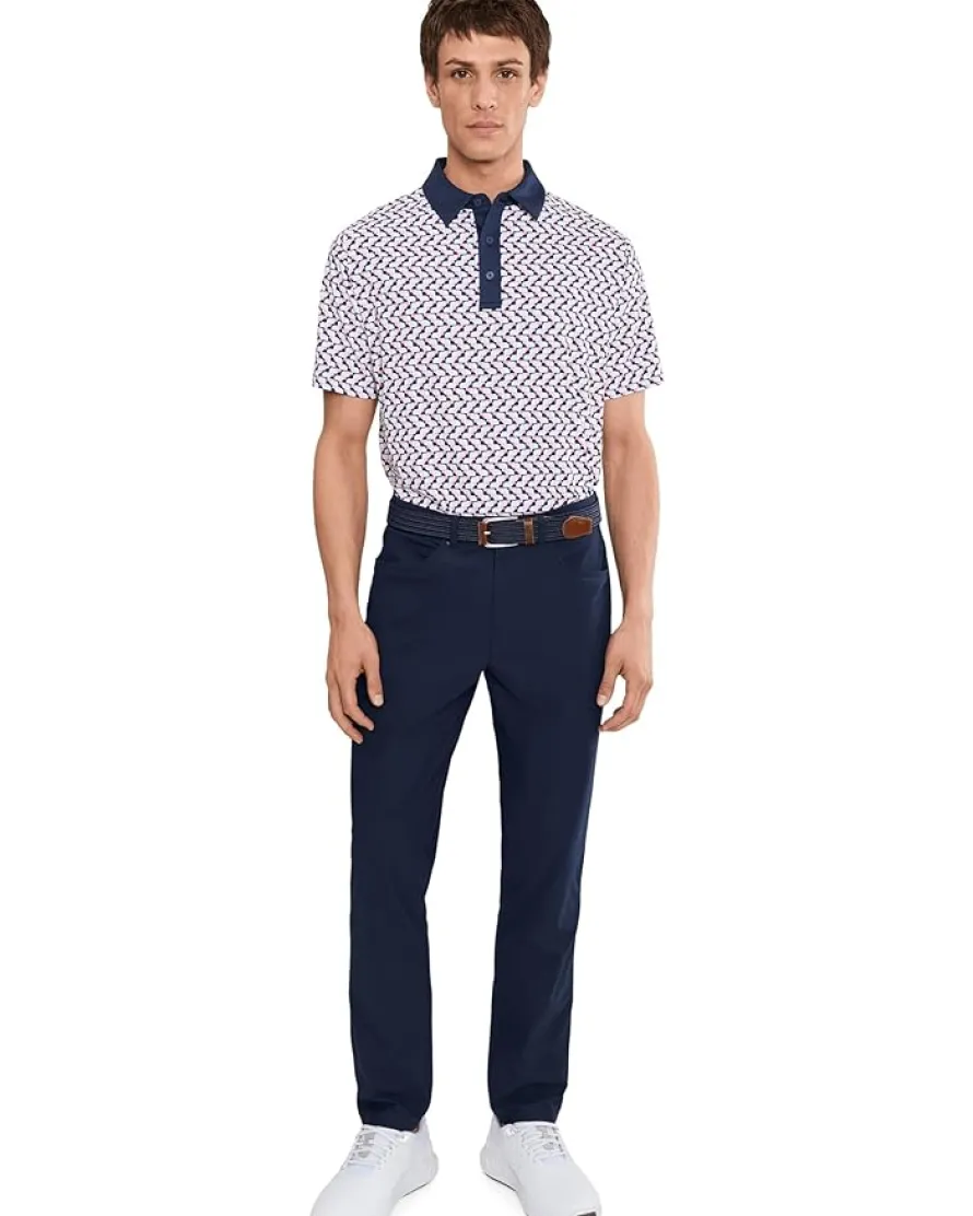 Callaway Resort Geo Print Polo Men's
