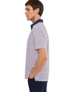 Callaway Resort Geo Print Polo Men's