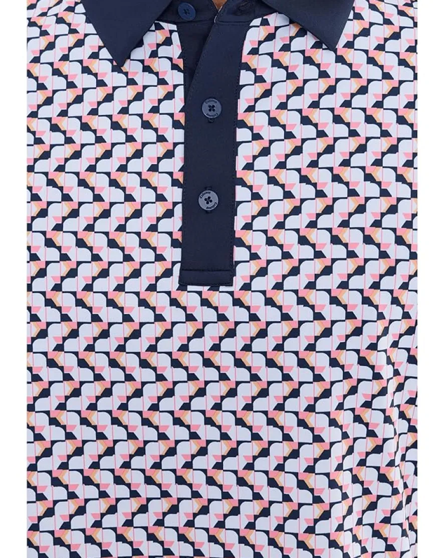 Callaway Resort Geo Print Polo Men's