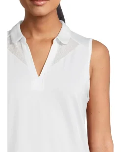 Callaway Sleeveless Top With Mesh Inserts Women's
