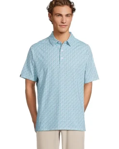 Callaway 18th Hole Food Print Polo Men's