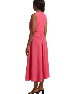Calvin Klein Gauze Twist Front Aline Women's