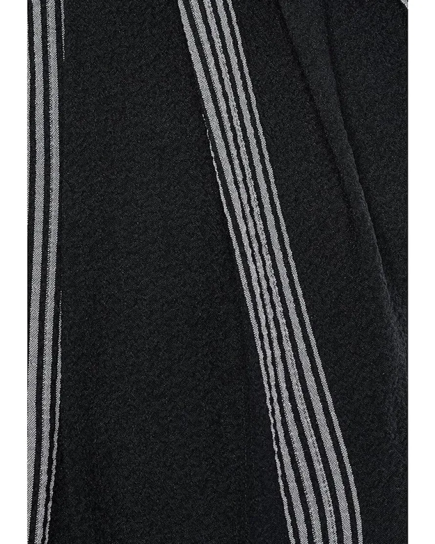 Calvin Klein Sleevleless Striped Keyhole Aline Women's