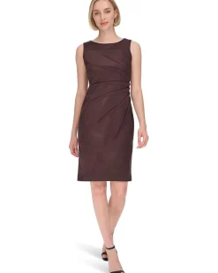 Calvin Klein Suede Starburst Sheath Women's