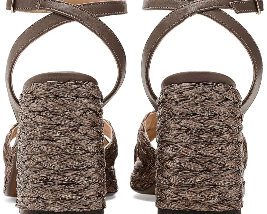 CASTANER Valeriette Raffia Sandals Women's