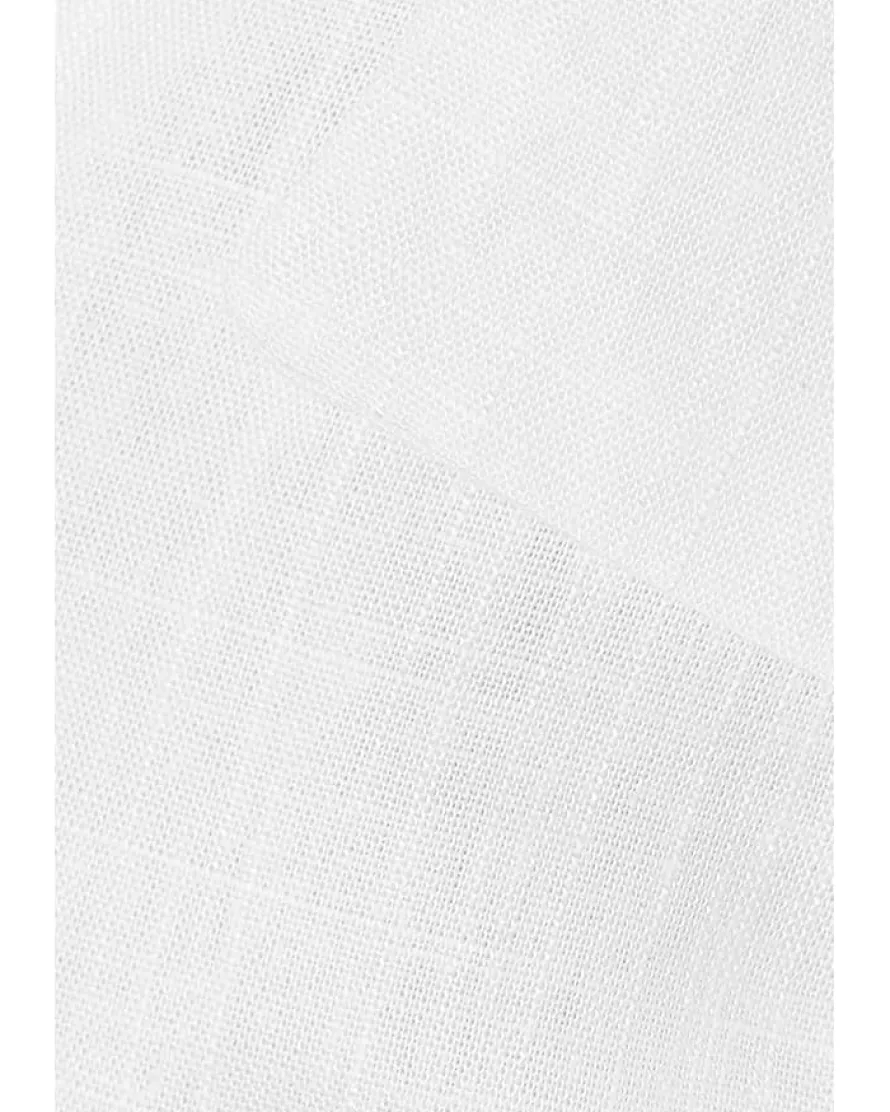 CeCe Bow Strap Linen Top Women's