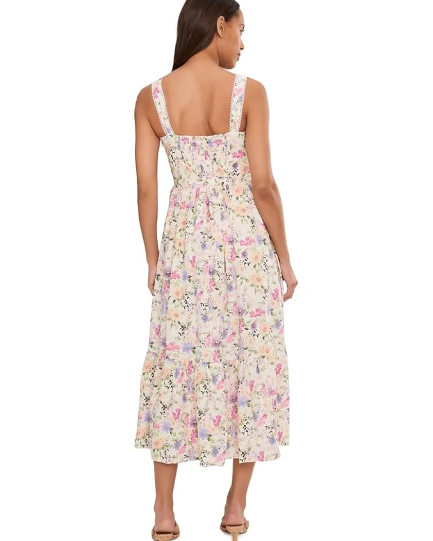 CeCe Linen Midi Tank Dress Women's