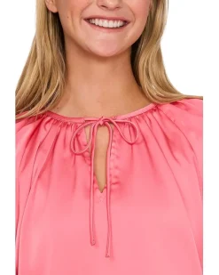 CeCe Long Sleeves Raglan V-Neck Top Women's