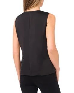 CeCe Sleeveless Twist V-Neck Top Women's