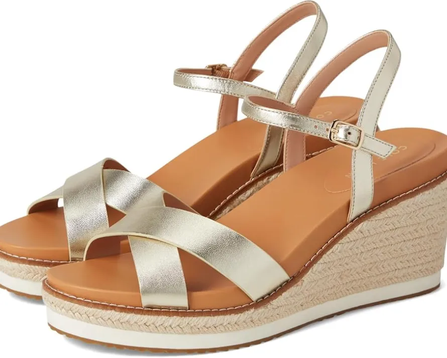 Cole Haan Cloudfeel Silvee Espadrille Wedges 75mm Women's