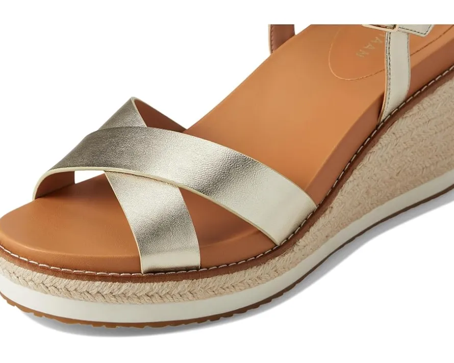 Cole Haan Cloudfeel Silvee Espadrille Wedges 75mm Women's
