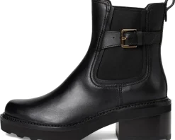 Cole Haan Shibley Waterproof Lug Buckle Booties Women's
