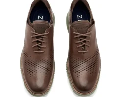 Cole Haan 2.Zerogrand Casual Lightweight Leather Laser Wing Tip Oxfords Men's