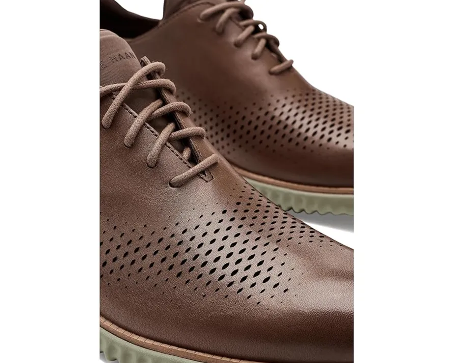 Cole Haan 2.Zerogrand Casual Lightweight Leather Laser Wing Tip Oxfords Men's