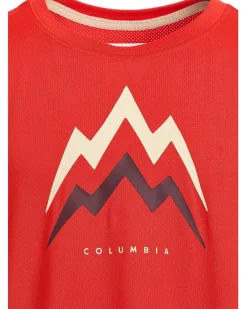 Columbia Kids Tech Trail Utility Short Sleeve Graphic Crew (Little Kid/Big Kid)