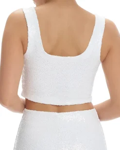 Commando Sequin Crop Top SEQ202 Women's