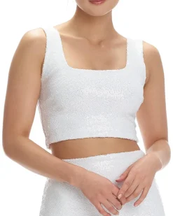 Commando Sequin Crop Top SEQ202 Women's