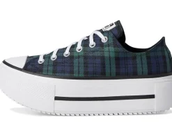 Converse Chuck Taylor All Star Lift Double Stack Platform Plaid Unisex