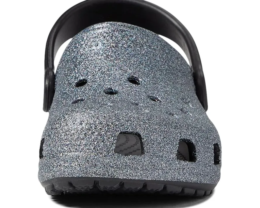Crocs Kids Classic Glitter Clogs (Little Kid/Big Kid)
