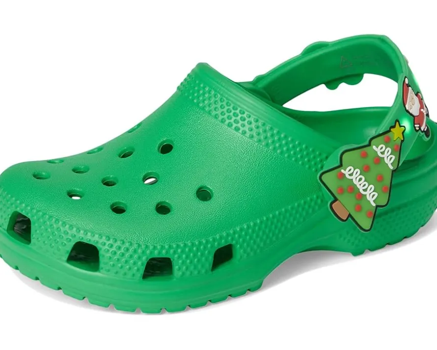 Crocs Kids Classic Holiday Lights Clogs (Toddler)