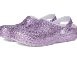 Crocs Kids Classic Lined Glitter Clog (Little Kid/Big Kid)