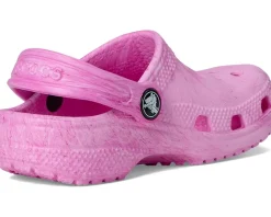 Crocs Kids Classic Marbled Tie-Dye Clogs (Toddler)
